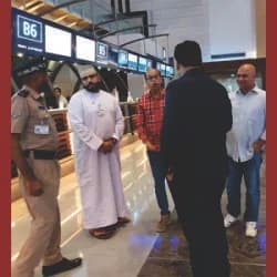 VIP protocol arrival in the UAE